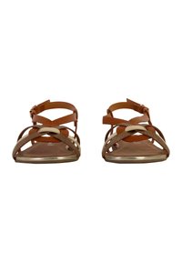 Divine Factory SANDALES PLATES À BRIDE  - Sandalen - camel or