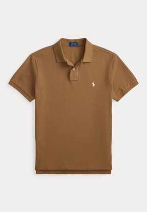 THE ICONIC MESH POLO SHIRT - Poloshirt - brown