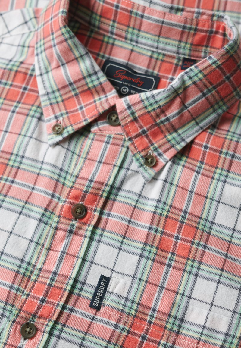 Superdry & Co VINTAGE CHECK - Hemd - optic check/weiß - Zalando