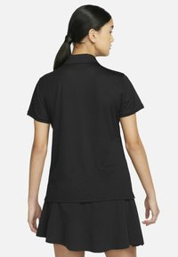 Nike Golf DRI-FIT VICTORY - Polokošeľa - black/white