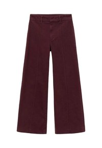 Jeans a sigaretta - bordeaux