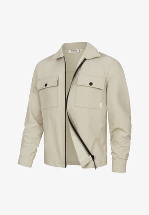 INDICODE JEANS, INROMMIE OVERSHIRT HEMD LANGARM - Chaqueta fina - stone