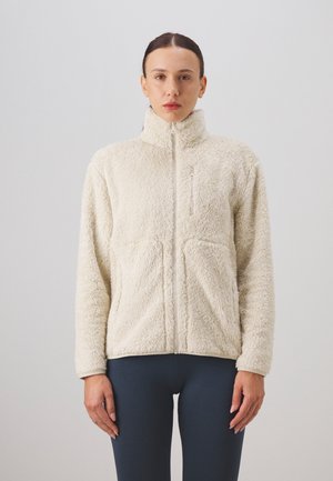 RECYCLED FULL ZIP - Fleecejacke - sandstone