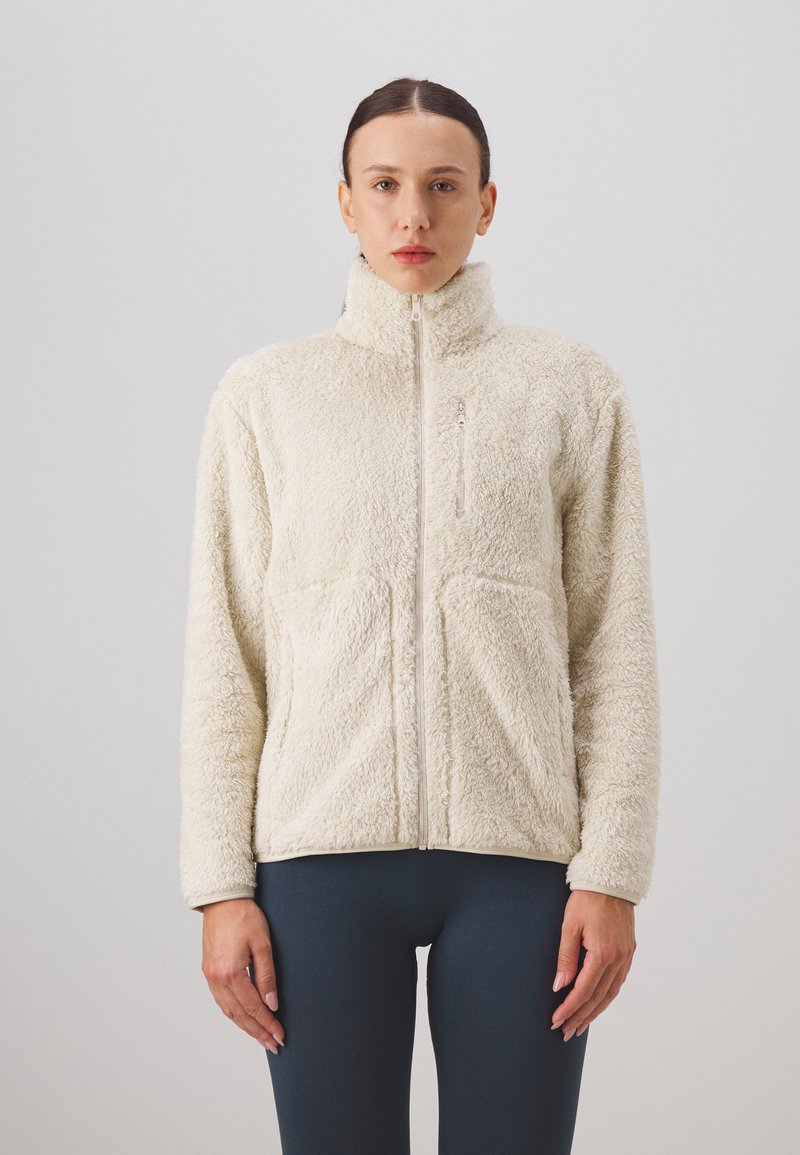 Girlfriend Collective RECYCLED FULL ZIP - Flisinė striukė - sandstone