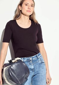 Cecil IN UNIFARBE - T-shirt basic - rot