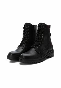 XTI ANKLE BOOT - Botines con plataforma - black