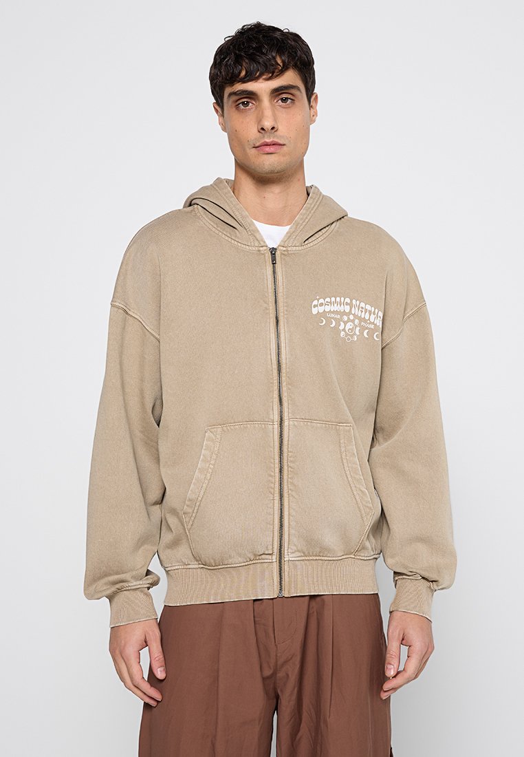Only & Sons Sweatjacke beige