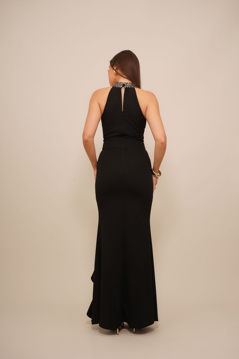 GUESS Gabrielle Abito Con Ruches E Stampa Floreale – Scollo A V, Aderente E Con Ritagli Sul Retro. Perfetto Per Serate Eleganti. - 3