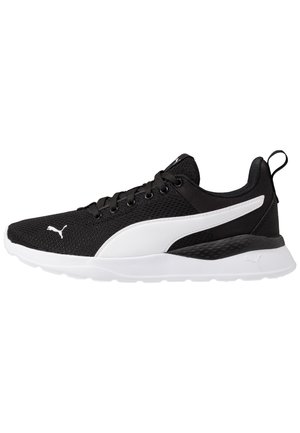 Puma ANZARUN LITE - Neutralios pronacijos bėgimo bateliai - black/white