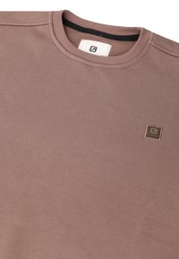 Gabbiano BASIC ROUND NECK - Felpa - brown
