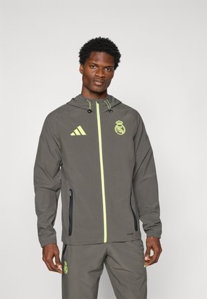 adidas Performance REAL MADRID VISTECH - Vereinsmannschaften - utility grey/semi frozen yellow