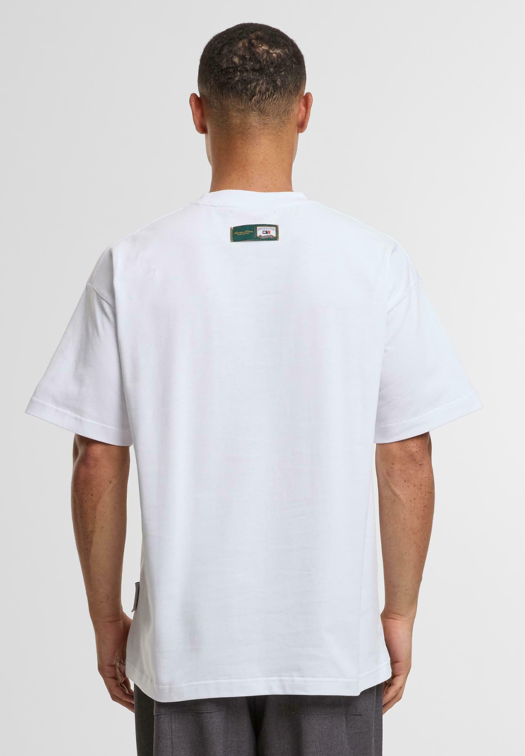 Another Cotton Lab COURTSIDE - Print T-shirt - white - Zalando