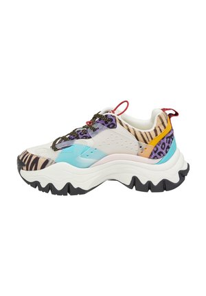 TRAIL ONE - Sneakers basse - purple aqua animal
