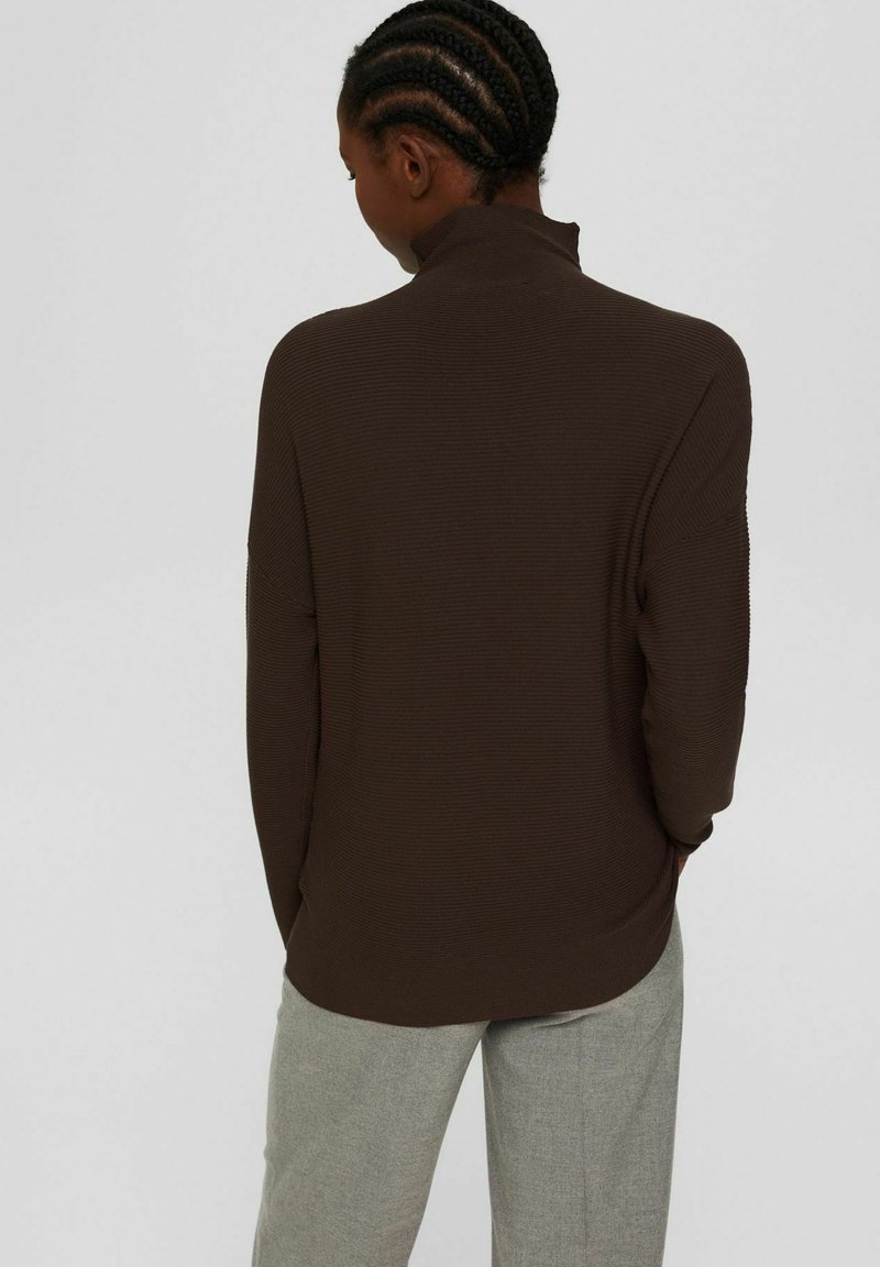 Damen Strickjacken | Esprit Collection CVE CORE SORONA Strickpullover dark brown/dunkelbraun - ST61264 Damen Strickjacken | Esprit Collection CVE CORE SORONA Strickpullover dark brown/dunkelbraun - ST61264