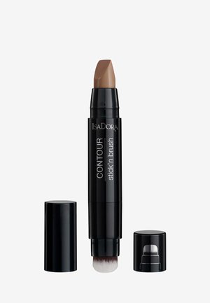 CONTOUR STICK'N BRUSH - Contouring - dark almond
