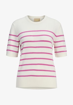 JJXX, JXLAYLA - T-shirt imprimé - vanilla ice
