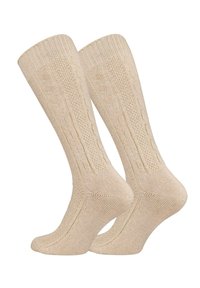 KNEE SOCKS - Calzettoni - beige