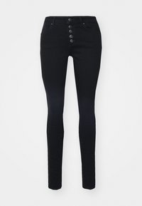 ONLHUSH MID  BUTTON  - Jeans Skinny Fit - washed black