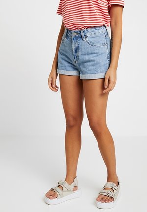 Jeansshorts - light-blue denim