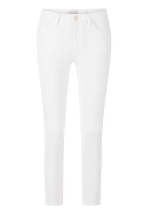 Rich & Royal MIT MID-WAIST - Slim fit -farkut - white