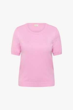Kaffe Curve, KCLIZZY - Lihtne T-särk - pink frosting