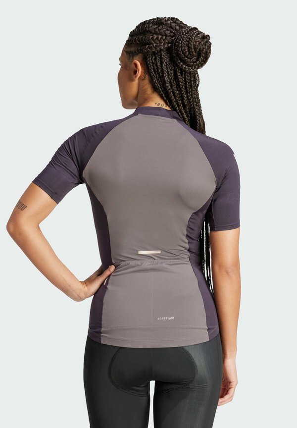 ESSENTIALS 3-STRIPES CYCLING - Cycling Jersey - charcoal4