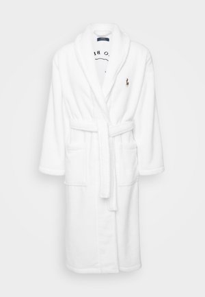 Polo Ralph Lauren, SHAWL SLEEP ROBE - Peignoir - white