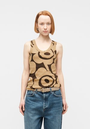 UUSIA UNIKKO - Μπλούζα - brown/dark brown