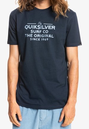 T-shirt print - dark blue