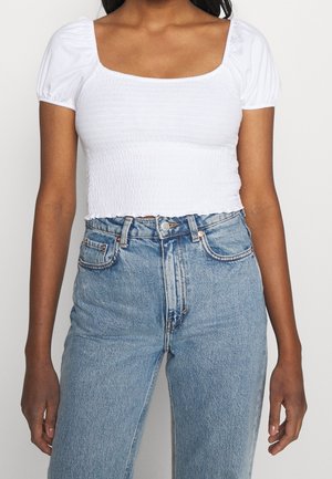 T-shirt print - white