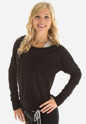 LONGSLEEVE - Gornji dio trenirke - black