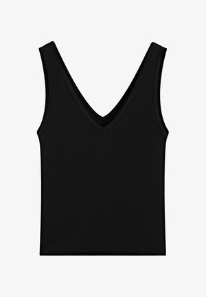 Massimo Dutti, Top - black