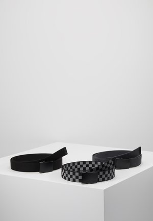 TRIO 3 PACK - Belt - grey/black