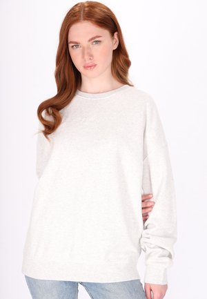 DreiMaster Sweatshirt - wollweiss melange