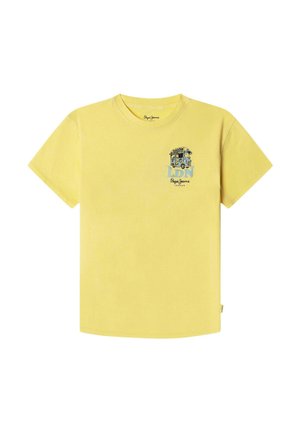 FINLEY - T-shirt imprimé - sorbet lemon yellow