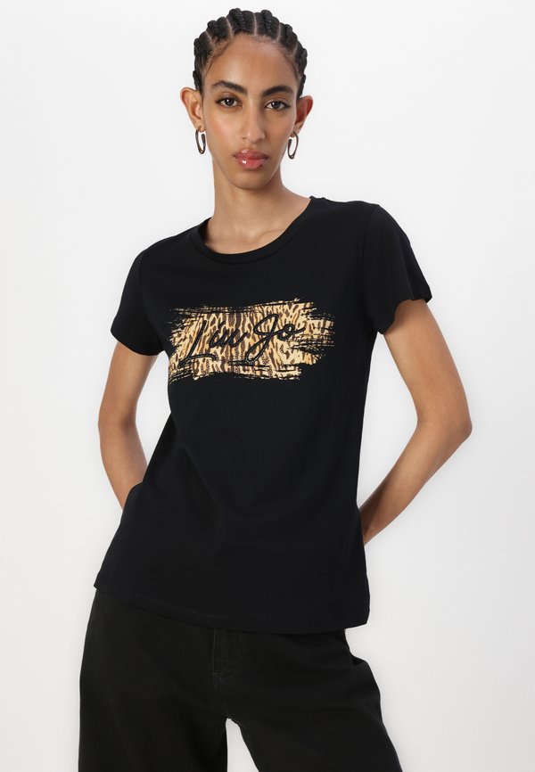 ECS MODA - Print T-shirt - nero4