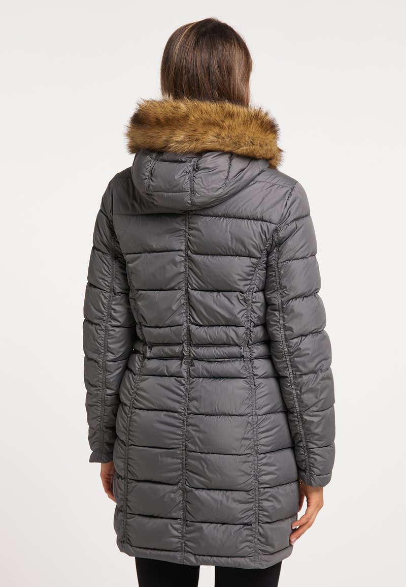 Damen Parkas | faina FAINA CASPIO Wintermantel dunkelgrau/grau - CE76777 Damen Parkas | faina FAINA CASPIO Wintermantel dunkelgrau/grau - CE76777