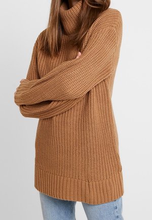 Strickpullover - tan