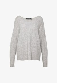 Não selecionado, light grey melange