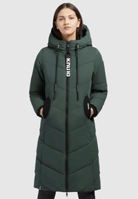 khujo ARIBAY4 PEACHED - Cappotto invernale - blaugrün