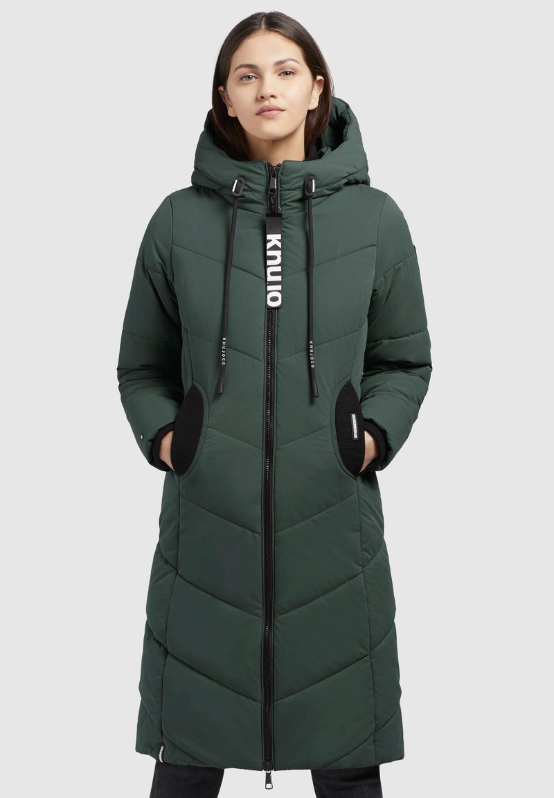 khujo ARIBAY4 PEACHED - Cappotto invernale - blaugrün