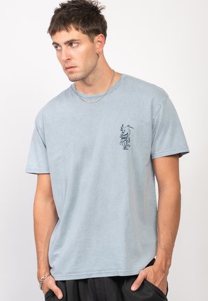 Kaotiko UNISEX - Μπλουζάκι με στάμπα - steel