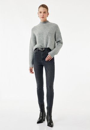 PUSH UP - Jeans Skinny Fit - black