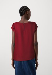 ONLY S/S SOLID NOOS PTM - Paprasti marškinėliai - syrah