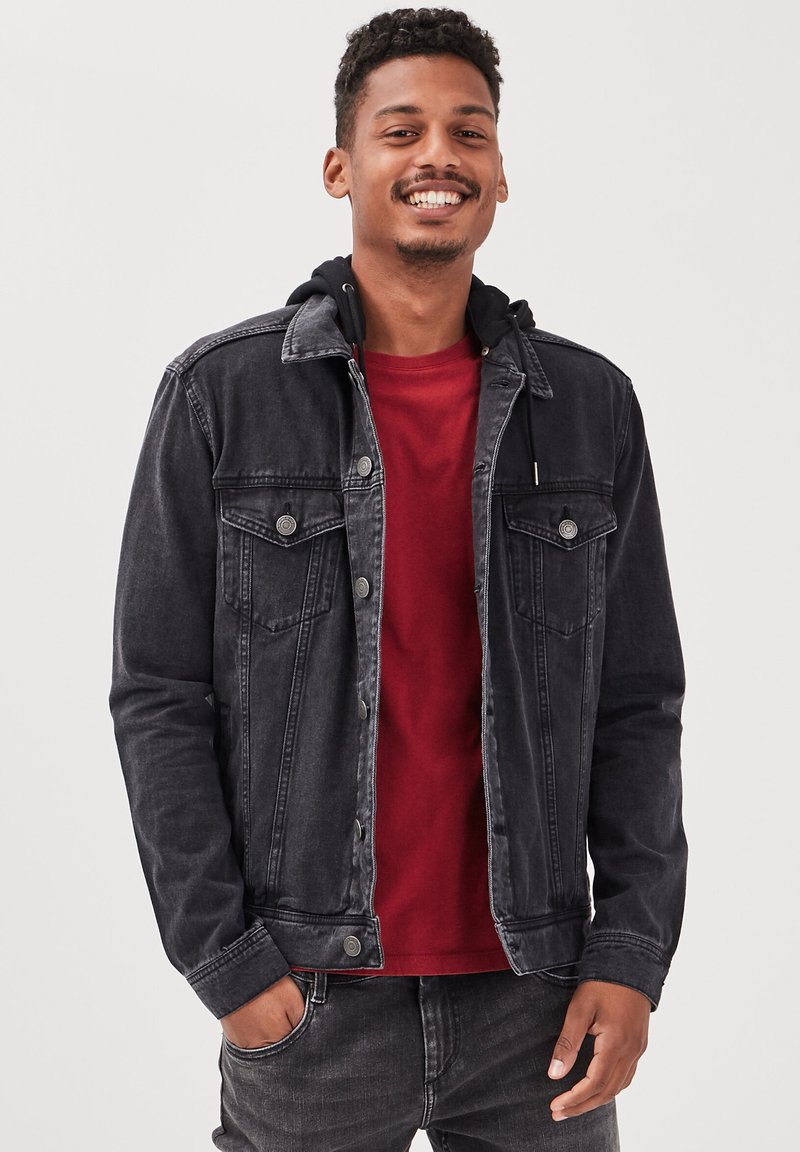 BONOBO Jeans Denim jacket denim noir/black denim Zalando.de