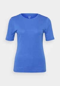 MODERN CREW SOLID - T-shirts - dazzling blue