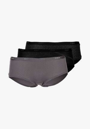 POCKET BOXER 3 PACK - Underbukse - black