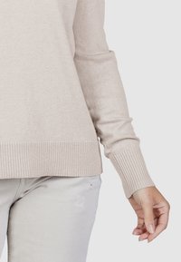 Marc Aurel Strickpullover - light taupe
