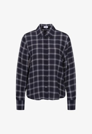 Seidensticker, RELAXED - KREPP - Button-down blouse - dark blue