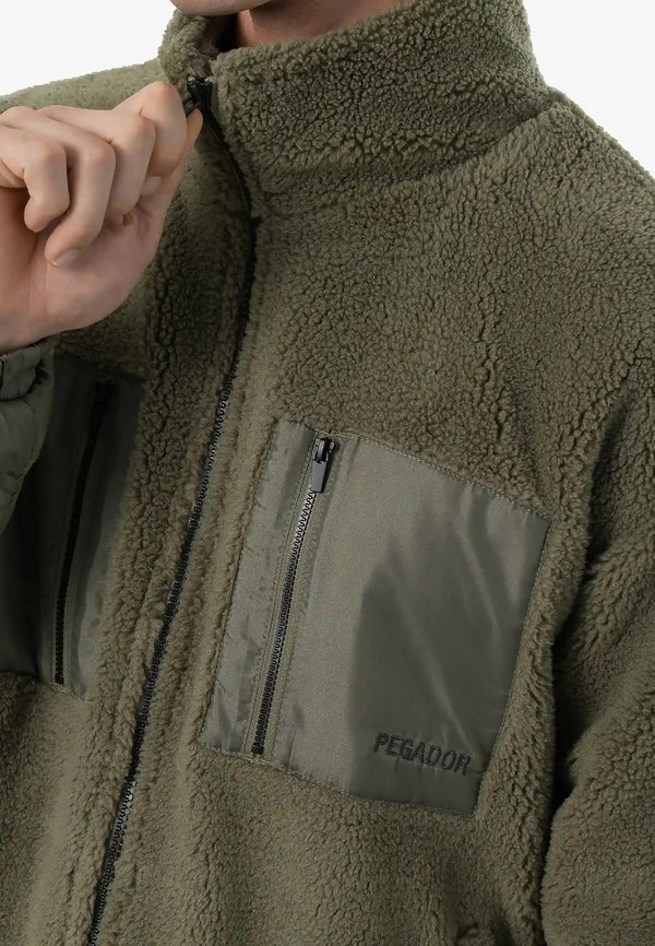 ARCHER JACKET - Fleece jacket - faded olive2